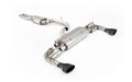 Milltek Sport Audi RS3 Cat-back, Resonated, Cerakote Black (SSXAU968)