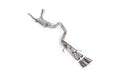 Milltek Sport Toyota / Lexus GX GX550 Cat-back, Dual GT-100 Brushed Titanium (SSXTY255)