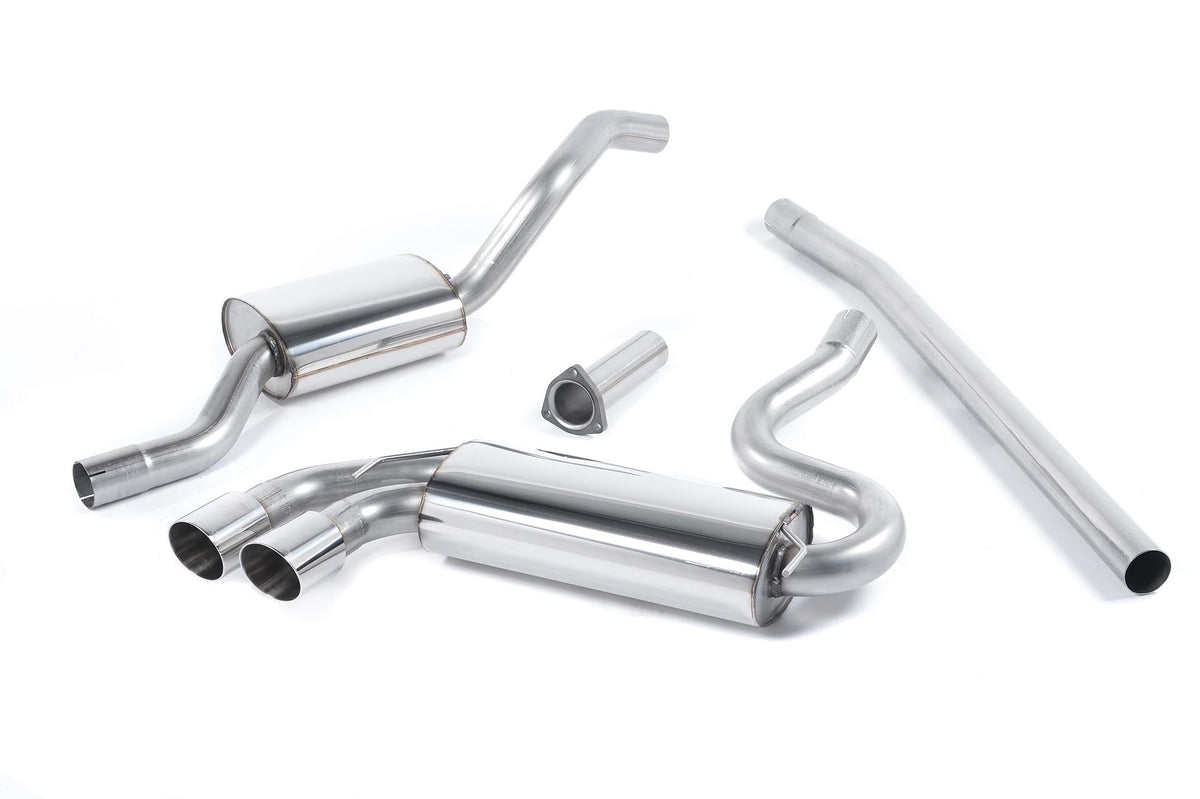 Milltek Sport Audi Coupe UR Downpipe-back, Resonated, Polished (MCXAU101) - photo 4