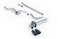 Milltek Sport Audi Coupe UR Downpipe-back, Resonated, Cerakote Black (MCXAU102)