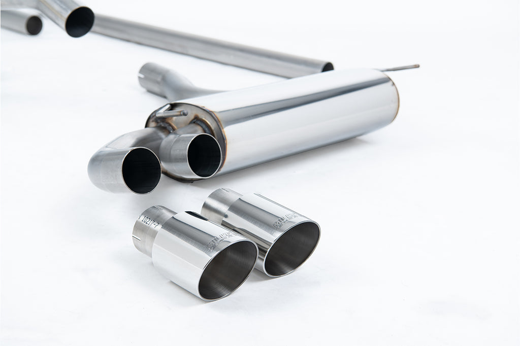 Milltek Sport Audi Coupe UR Downpipe-back, Non-Resonated, Polished (MCXAU104) - photo 2