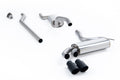 Milltek Sport Audi Coupe UR Downpipe-back, Resonated, Cerakote Black (MCXAU106)