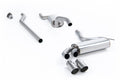 Milltek Sport Audi Coupe UR Downpipe-back, Resonated, Polished (MCXAU107)