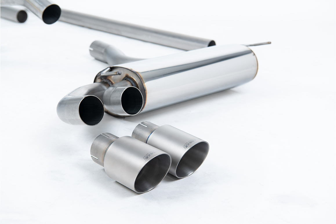 Milltek Sport Audi Coupe UR Downpipe-back, Non-Resonated, Titanium (MCXAU110) - photo 2