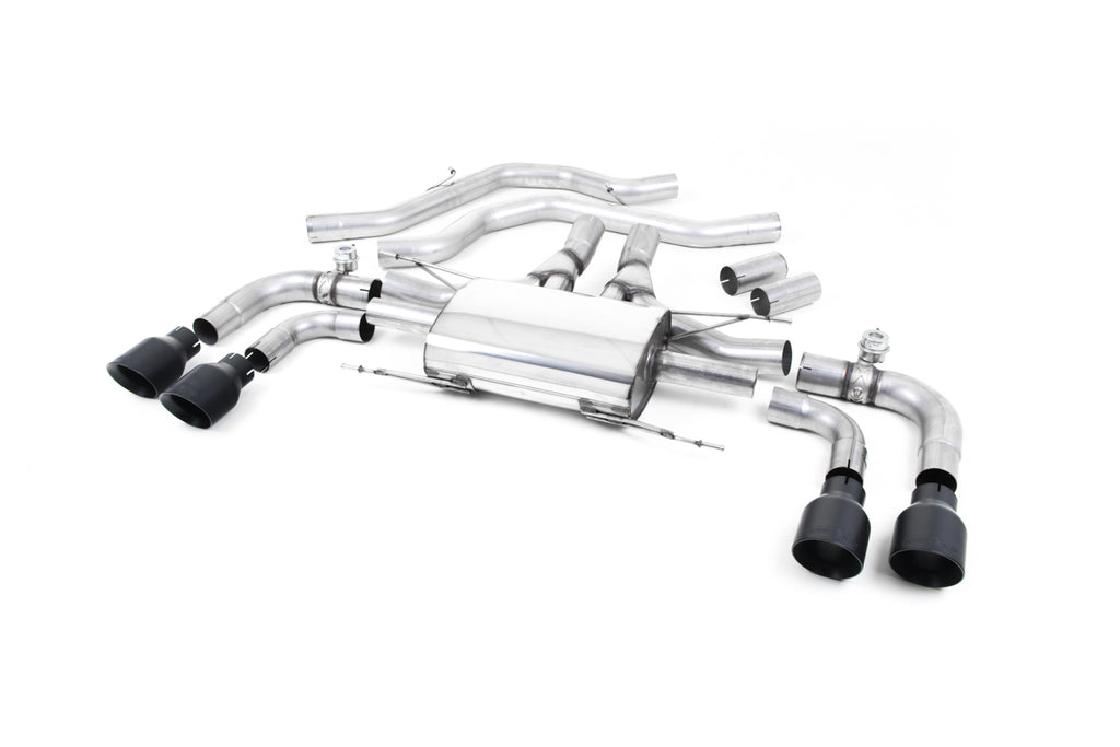 Milltek Sport Alfa Romeo Giulia Quadrifoglio Front Pipe-back, Valved, GT-100 (SSXAR002)