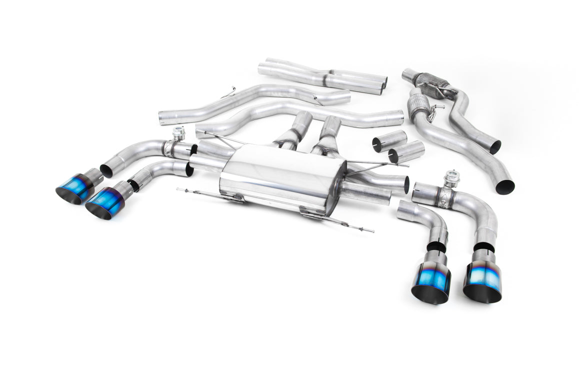 Milltek Sport Alfa Romeo Giulia Quadrifoglio Cat-back, Valved (SSXAR009)