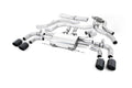 Milltek Sport Alfa Romeo Giulia Quadrifoglio Cat-back, Valved, JET-100 Carbon (SSXAR010)