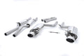 Milltek Sport Audi RS4 Cat-back, Resonated, Oval Polished (SSXAU061)