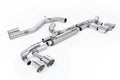 Milltek Sport Audi S3 OPF/GPF-back, Non-Resonated, Race, GT-115 Polished (SSXAU1012)
