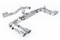 Milltek Sport Audi S3 Cat-back, Non-Resonated, Race, GT-115 Polished (SSXAU1019)