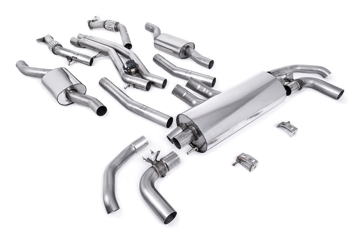 Milltek Sport Audi SQ7 / SQ8 OPF/GPF-back, Resonated (SSXAU1026)