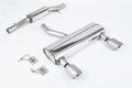 Milltek Sport Audi TT Cat-back, Resonated, GT-115 Brushed Titanium (SSXAU1038)