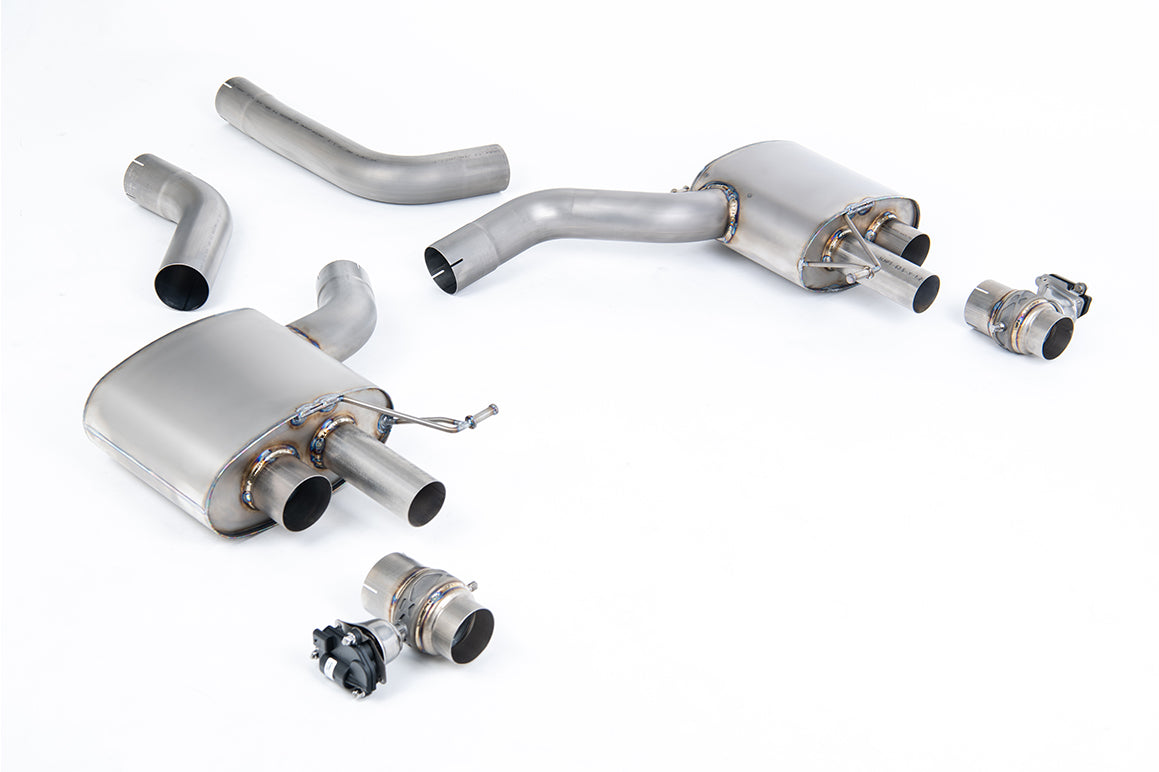 Milltek Sport Additional parts - Audi RS6 / Audi RS7 - Upgrade Kit to Signature Series Titanium Axle Back System from any existing Milltek Sport Stainless Options