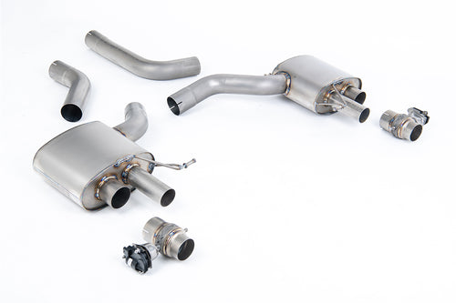 Milltek Sport Additional parts - Audi RS6 / Audi RS7 - Upgrade Kit to Signature Series Titanium Axle Back System from any existing Milltek Sport Stainless Options