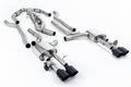 Milltek Sport Audi S8 D5 LWB Cat-back, Non-Res Cerakote Black (SSXAU1066)