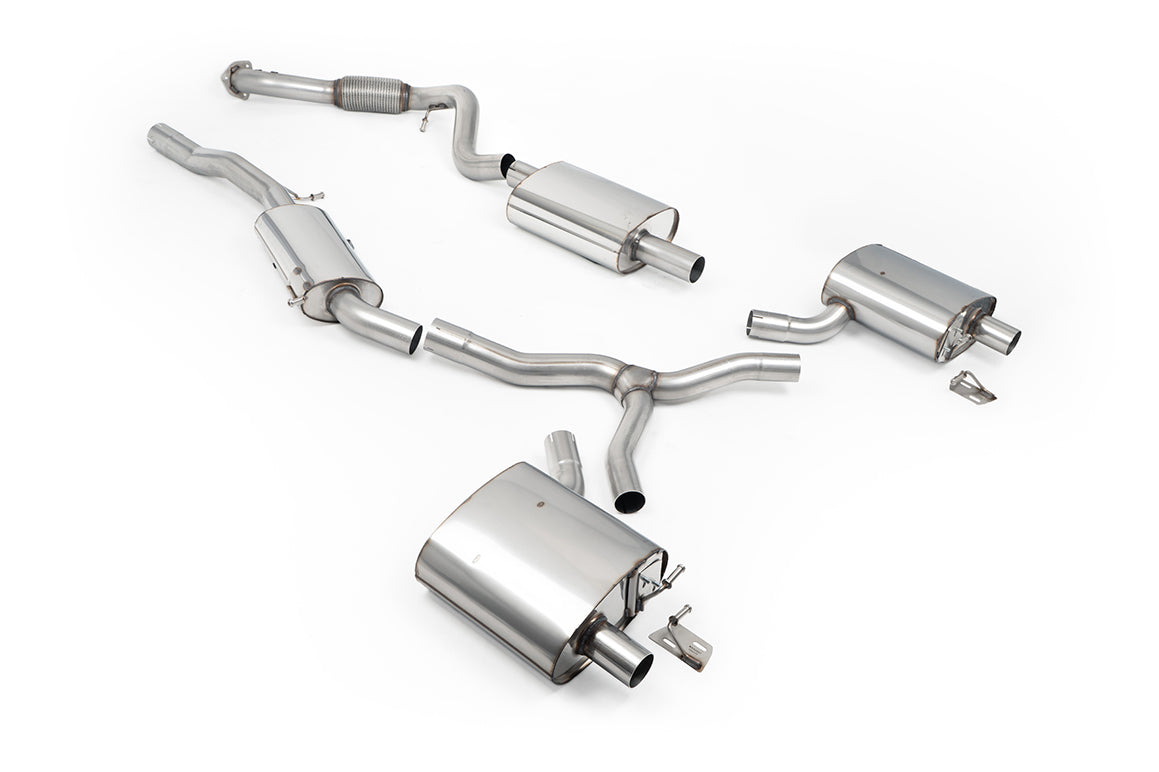 Milltek Sport Audi A4 Cat-back, Resonated (SSXAU1110)
