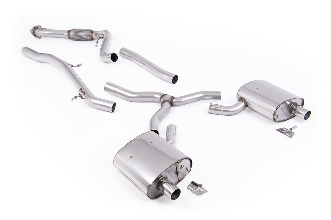 Milltek Sport Audi A4 Cat-back, Non-Resonated (SSXAU1112)