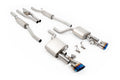 Milltek Sport Audi RS4 Cat-back, H Pipe, Valved, Burnt/Blue Titanium (SSXAU1130)