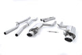 Milltek Sport Audi RS4 Cat-back, Non-Resonated, Oval Polished (SSXAU116)