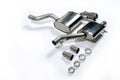 Milltek Sport Audi S3 Cat-back, Resonated (SSXAU126)