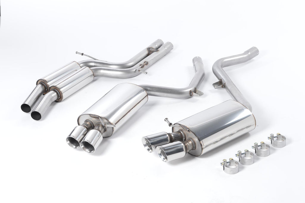 Milltek Sport Audi S5 Cat-back, Resonated (SSXAU134) - photo 4