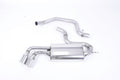 Milltek Sport Audi TT Mk2 Cat-back, Twin, uses standard rear valance (SSXAU145)