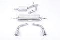 Milltek Sport Audi TT Mk2 Cat-back, Resonated (SSXAU146)