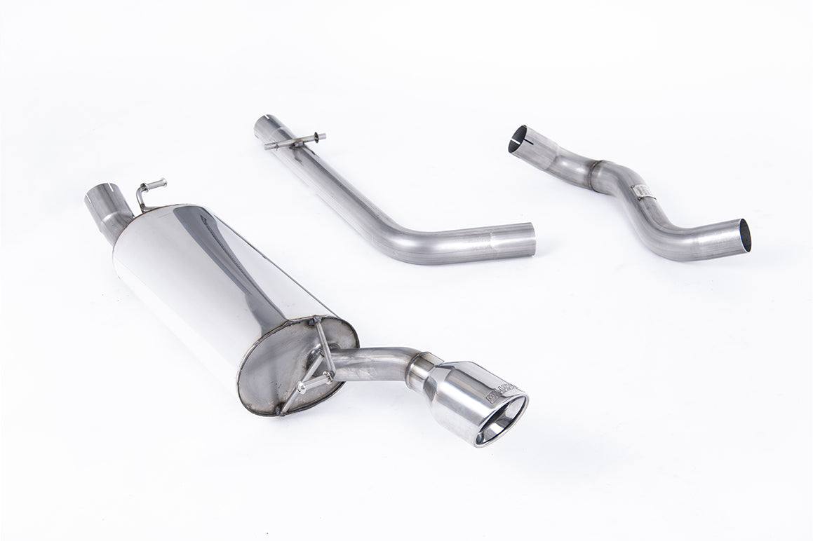 Milltek Sport Cat-back - Audi TT 150 / 180 2WD Coupe & Roadster - Single Outlet