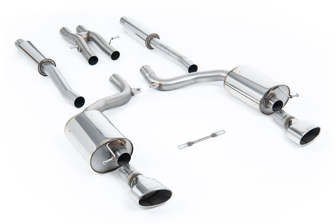 Milltek Sport Audi RS6 C6 Cat-back, Dual Oval (SSXAU213)