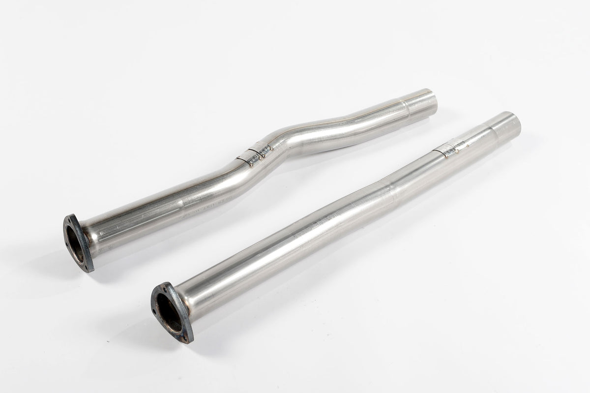 Milltek Sport Secondary Catalyst Bypass - Audi RS3 / Audi TT Mk2 - Can be fitted with OEM exhaust system