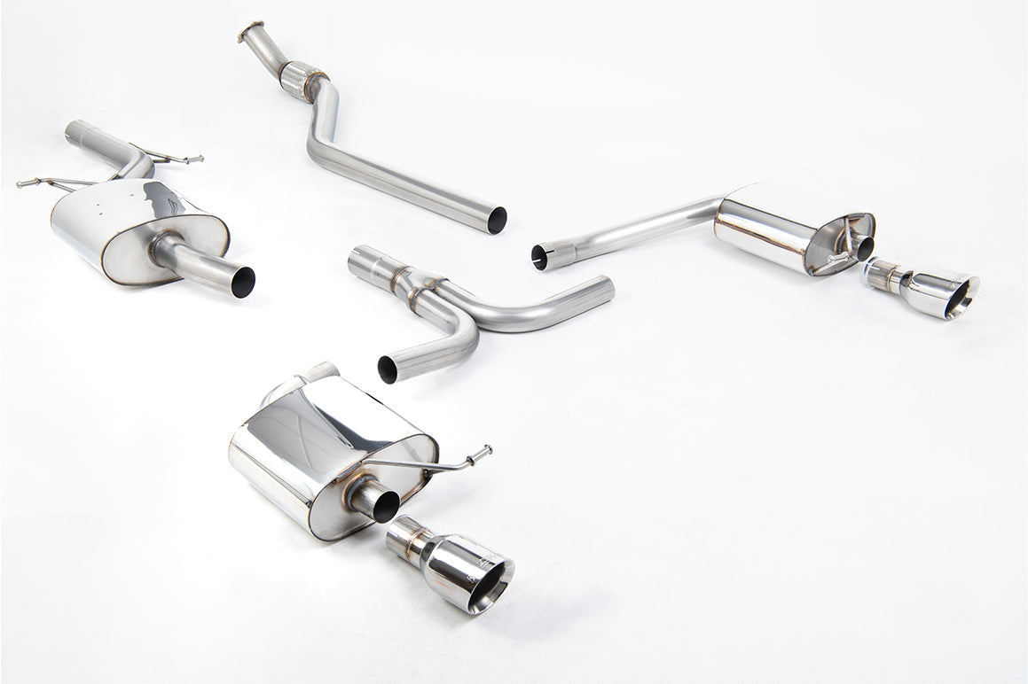 Milltek Sport Audi A4 Cat-back, Dual-outlet (SSXAU248)