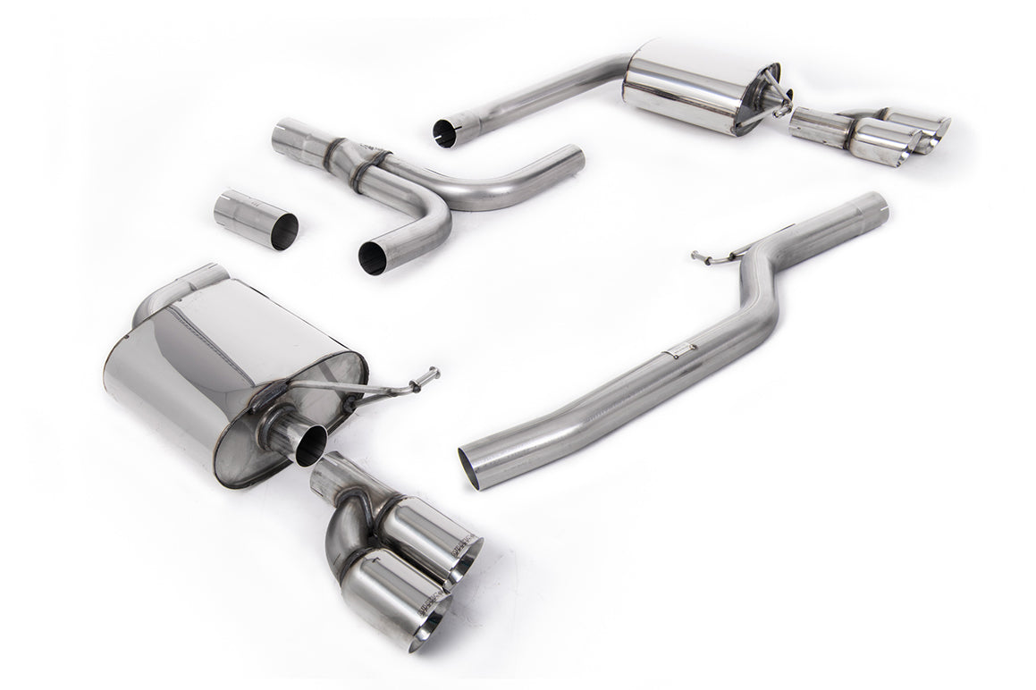 Milltek Sport Audi A5 Cat-back, Quad-outlet (SSXAU274)