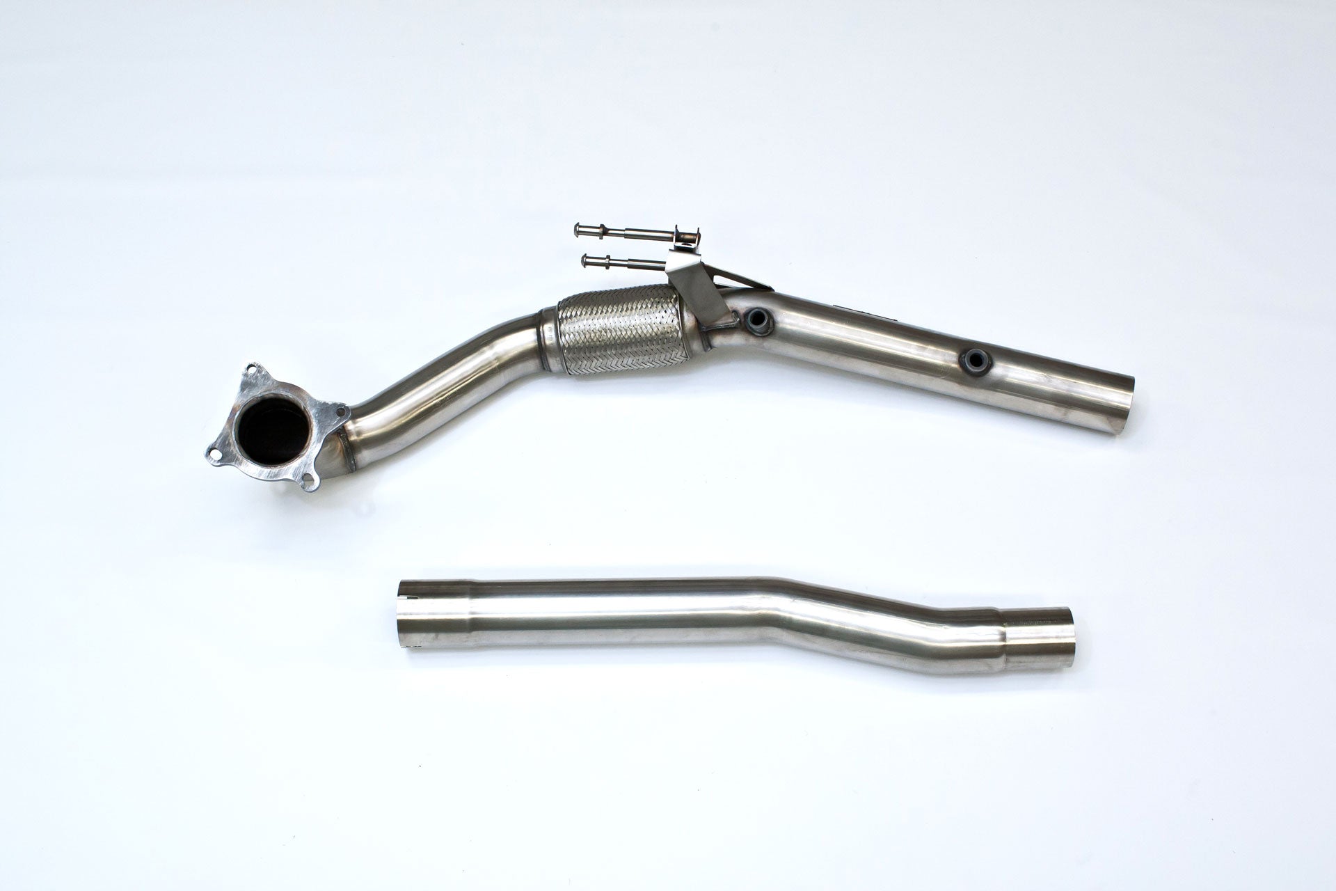 Milltek Sport Large-bore Downpipe and De-cat - Audi A3 / Audi S3 / Seat Leon + more - Must be fitted with the Milltek Sport cat-back system and requires a Stage 2 ECU remap