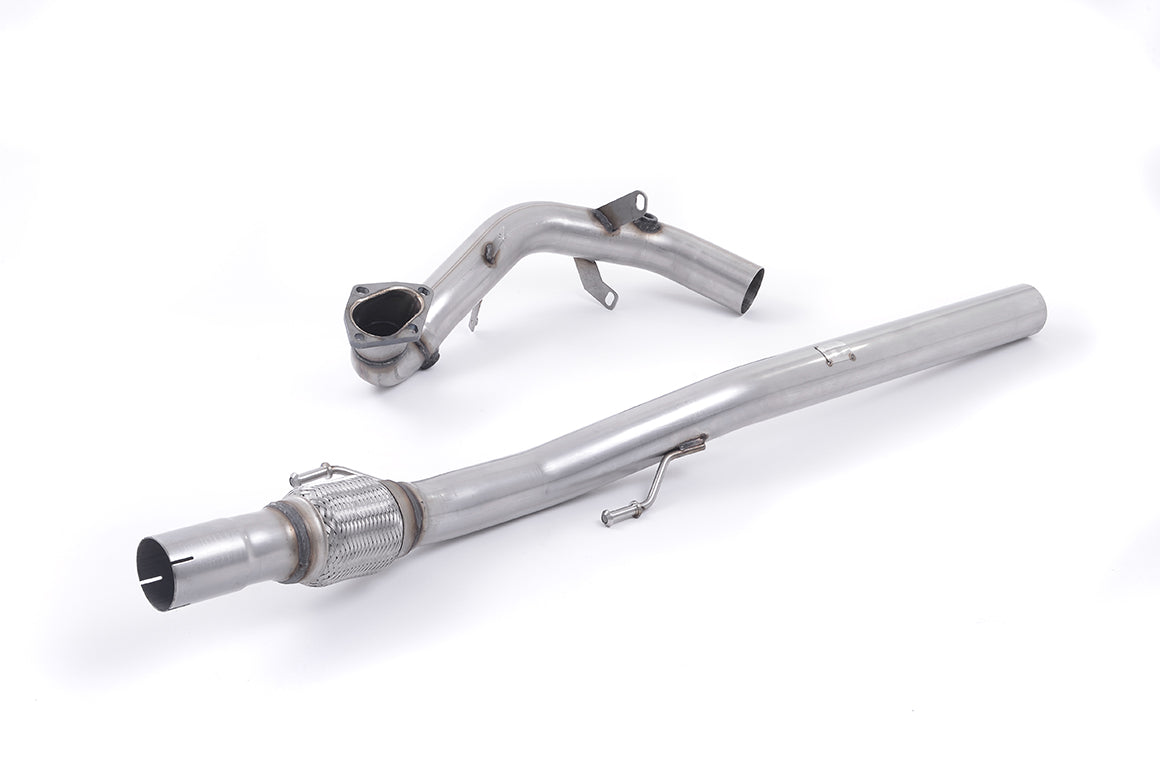 Milltek Sport Large-bore Downpipe and De-cat - Audi A1 / Seat Ibiza / Skoda Fabia + more - Must be fitted with the Milltek Sport cat-back system and requires a stage 2 ECU Remap