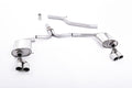 Milltek Sport Audi A4 / A5 Cat-back, Quad Outlet (SSXAU299)