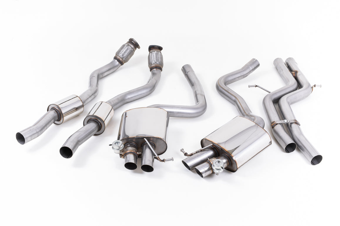 Milltek Sport Audi RS5 B8 Cat-back, Non-Resonated (SSXAU334)