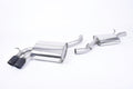 Milltek Sport Audi S3 Cat-back, Resonated, Ceramic Black (SSXAU352)