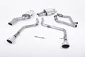 Milltek Sport Audi S5 Cat-back, Race, Dual Oval Polished (SSXAU357)