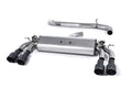 Milltek Sport Audi S3 Cat-back, GPF Back, Non-Resonated, Quad Cerakote Black (SSXAU392)