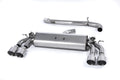 Milltek Sport Audi S3 Cat-back, GPF Back, Non-Resonated, Quad Titanium (SSXAU394)