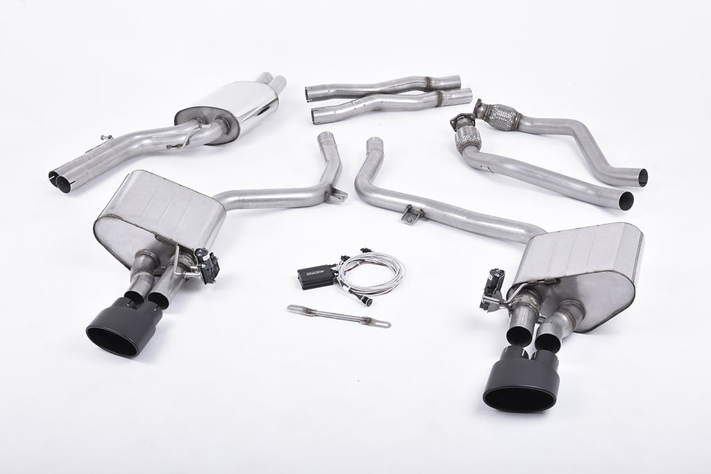 Milltek Sport Audi S5 B8 Sportback Cat-back, Valved (SSXAU402)