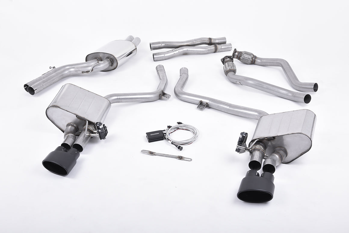 Milltek Sport Audi S5 B8 Sportback Cat-back, Valved (SSXAU402)