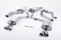 Milltek Sport Audi S5 Cat-back, Resonated, Quad Polished (SSXAU410)