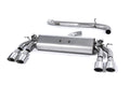 Milltek Sport Audi S3 Cat-back, GPF Back, Non-Resonated, Quad Oval Polished (SSXAU413)
