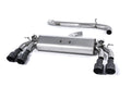 Milltek Sport Audi S3 Cat-back, GPF Back, Non-Resonated, Quad Cerakote Black (SSXAU415)