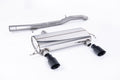 Milltek Sport Audi TT Cat-back, Non-Resonated, Race, Dual GT-100 Black (SSXAU430)