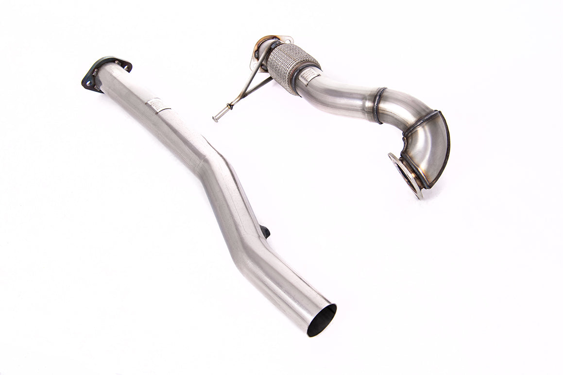 Milltek Sport Large-bore Downpipe and De-cat - Audi TT 180 / 225 quattro Coupe & Roadster - For use only with the Milltek Sport 3-inch Race System. Requires Stage 2 ECU Remap. Fits 225 model only (Possible clearance issues on roadster due to additional br