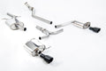 Milltek Sport Audi A4 Cat-back, Dual Cerakote Black (SSXAU435)