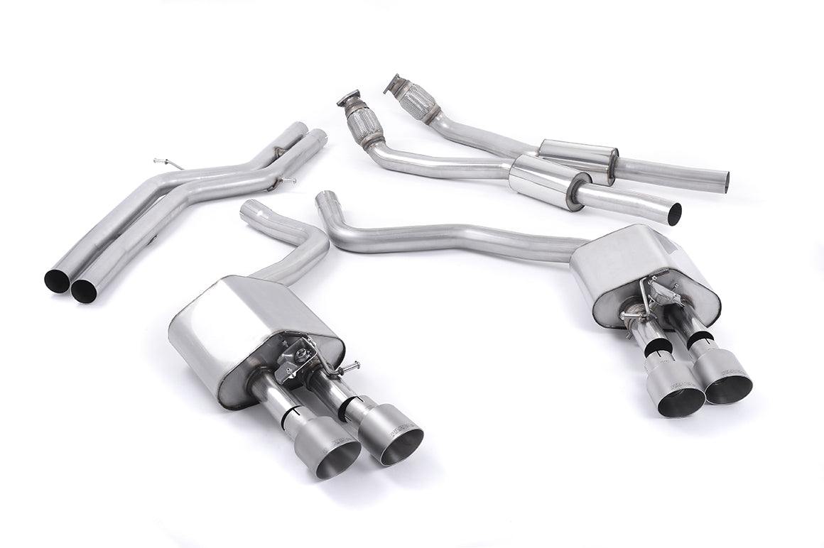 Milltek Sport Audi S6 / S7 Cat-back, Non-Resonated, Titanium (SSXAU445)