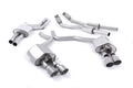Milltek Sport Audi S6 / S7 Cat-back, Resonated, Titanium (SSXAU446)